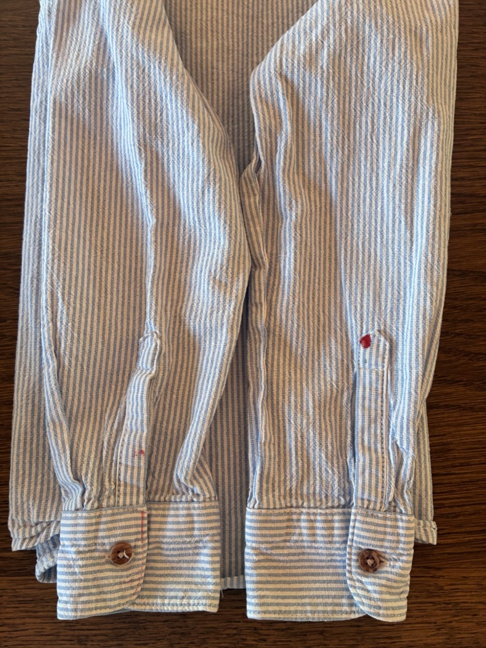 Boys Size 5-6 Blue Dress Outfit Bundle H&M Pants Striped Shirt - Picture 3 of 7
